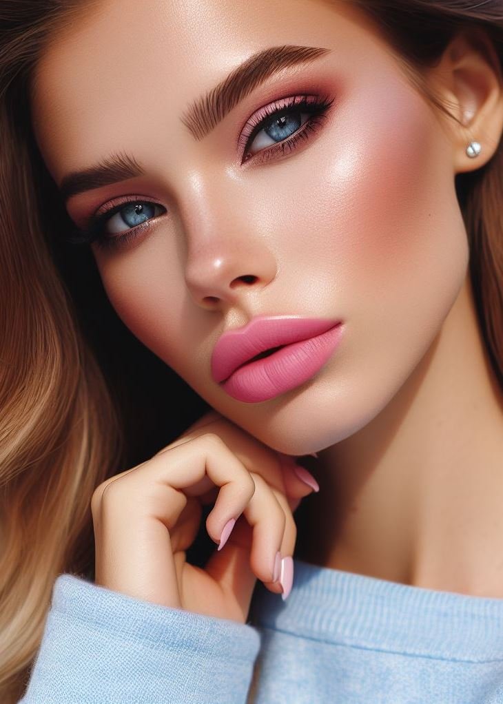 Modern Fairytale: Babelicious Pink for a Whimsical Touch: Channel your inner princess with a babelicious pink lip. This whimsical shade adds a touch of magic and romance to your makeup look.