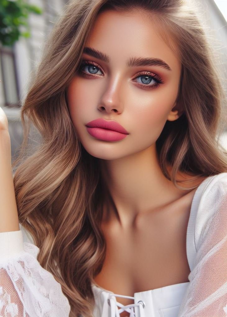 Metallic Magic: Babelicious Pink with a Shimmering Finish: Add a touch of luxury to your look with a metallic pink lipstick. This unexpected finish elevates your babelicious pout with a glamorous and eye-catching shine.