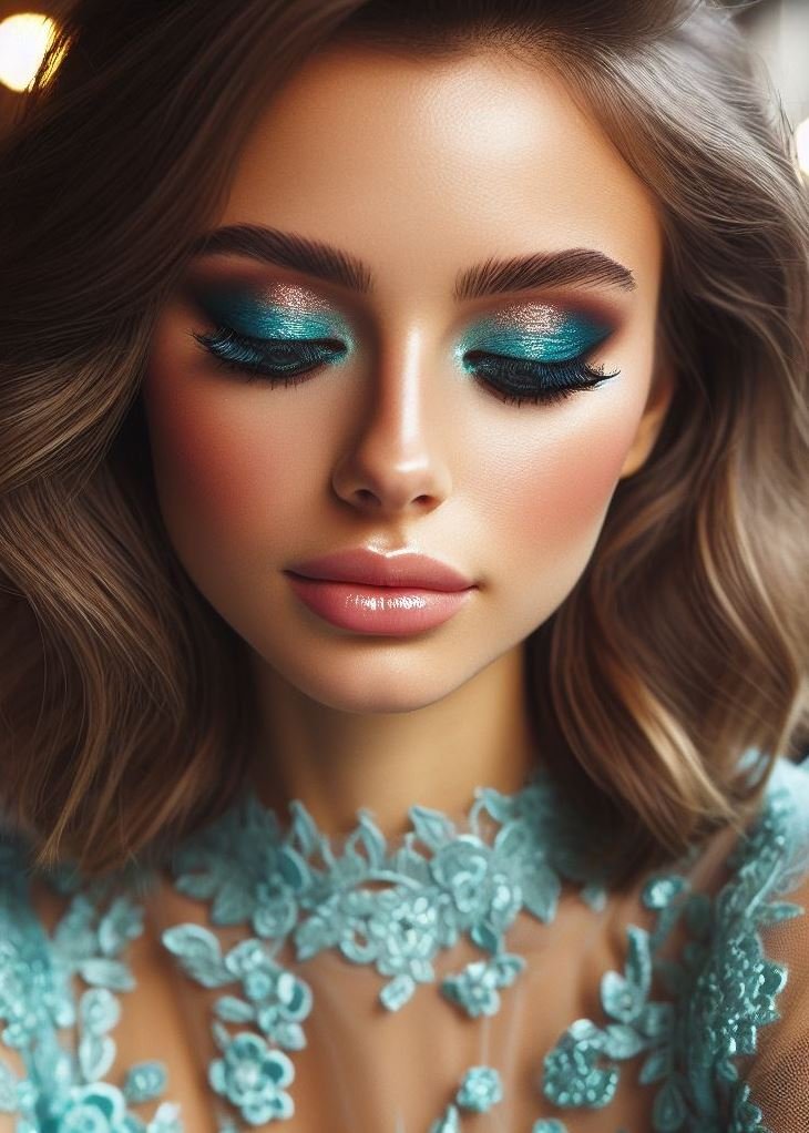 Blend aquamarine and espresso for a mesmerizing gradient. It’s like sipping a latte by the beach! ☕🏖️