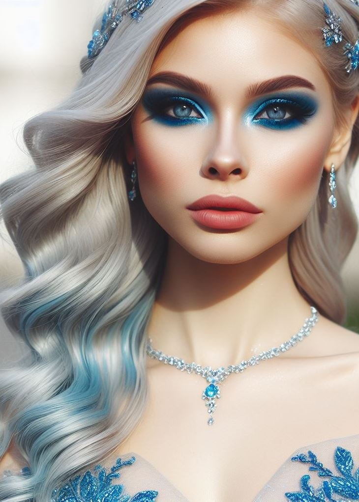 Beyond the Rainbow: Exploring the Spectrum of Blues: The world of blue offers endless possibilities! Experiment with various shades, from soft baby blues to deep navy hues, to create a unique and captivating look.