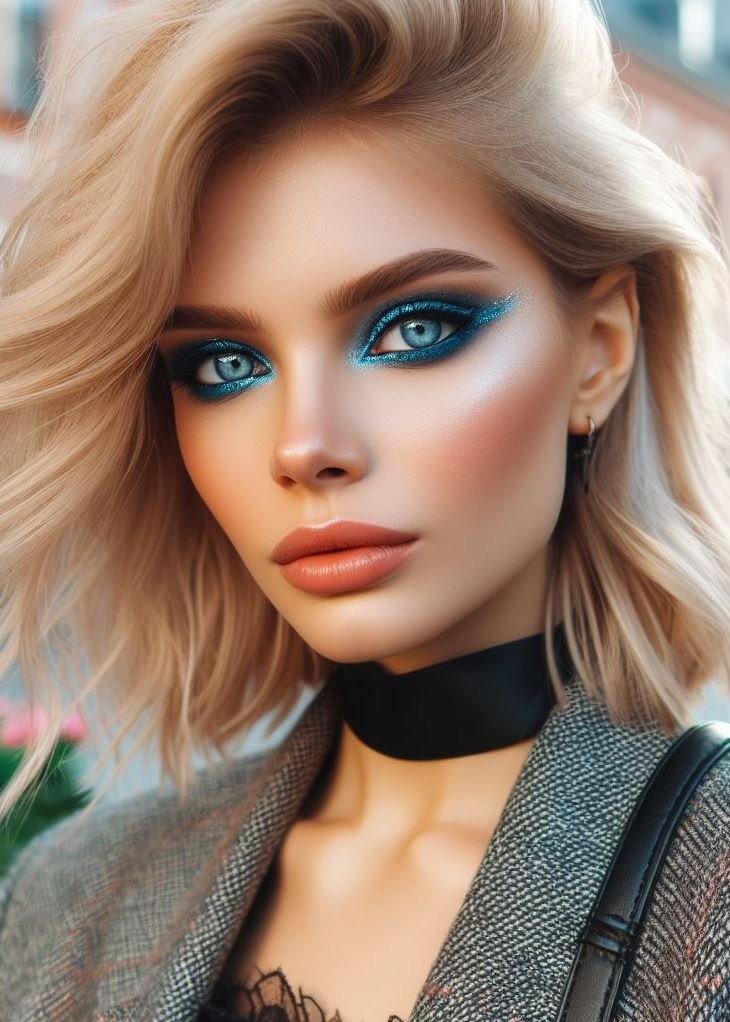 From Egyptian Royalty to Modern Muse: The Historical Allure of Blue Makeup: Blue makeup has a rich history, used by royalty and commoners alike. Embrace this timeless tradition and create a look that connects you to the past with a modern twist.