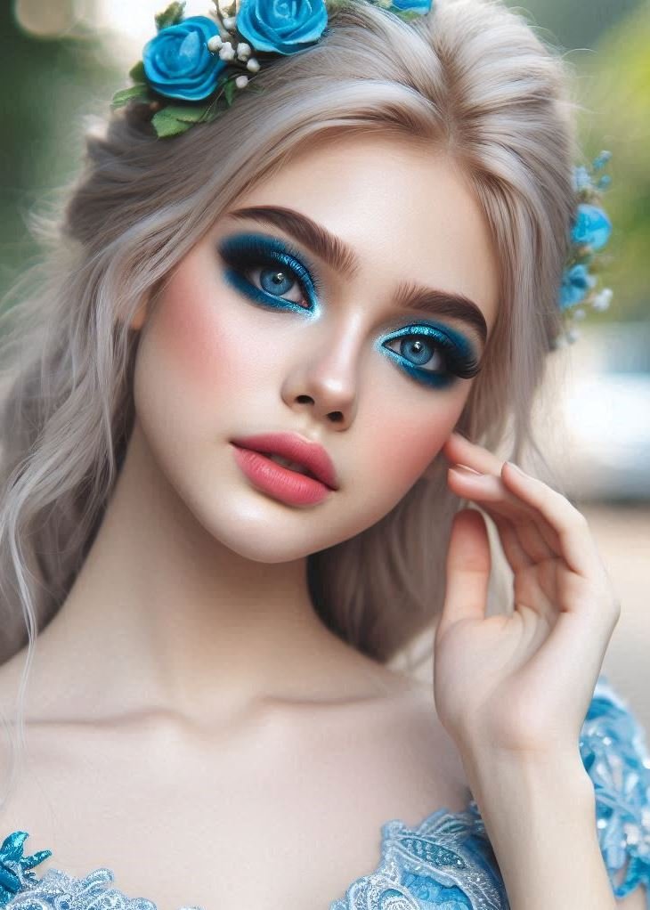 Evolving with You: Blue Makeup for a Journey of Self-Discovery: As your style evolves, so can your blue makeup. Experiment with different shades, techniques, and combinations to find what makes you feel most confident and uniquely beautiful.