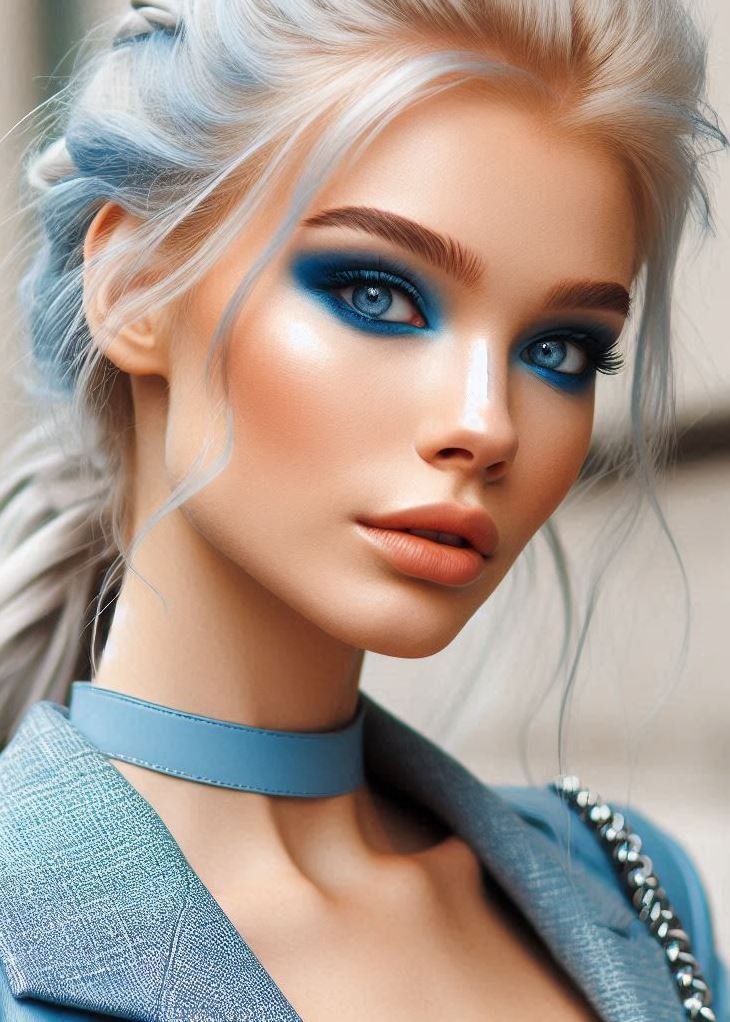 Blue Eyeshadow's Bold Statement: Step away from the ordinary! Blue eyeshadow offers a captivating way to express your individuality and create a truly unique makeup look.