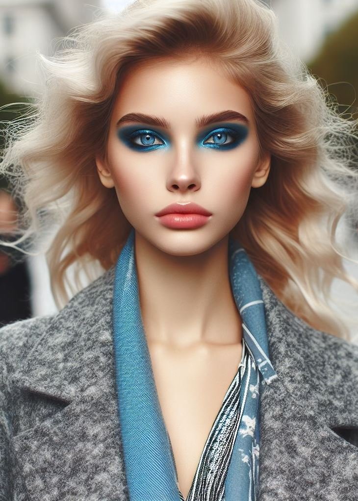 A Gateway to Self-Expression: Blue eyeshadow isn't just a color; it's a conversation starter. It allows you to express your creativity and tell the world about the unique and bold person you are.