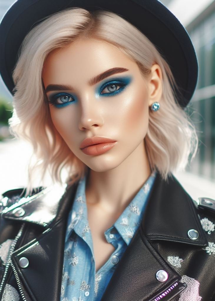 More Than Just Color: Blue Makeup and its Symbolic Power: In some cultures, blue symbolizes wisdom, trust, and truth. Infuse your look with deeper meaning by incorporating blue eyeshadow.