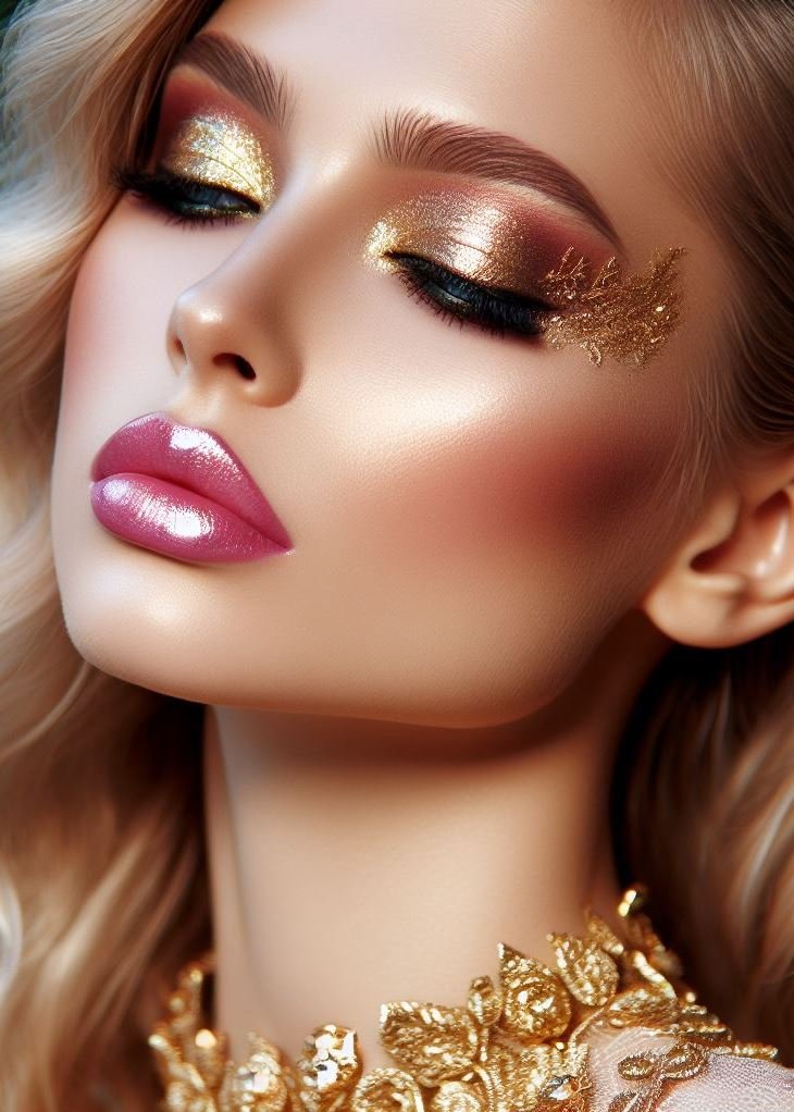 Beyond Bling: Gold Makeup for Every Skin Tone: Gold isn't a one-size-fits-all look! Explore the versatility of gold shades. From soft, shimmering champagnes to warm, coppery tones, find the perfect gold to flatter your unique skin tone and create a touch of understated luxury.