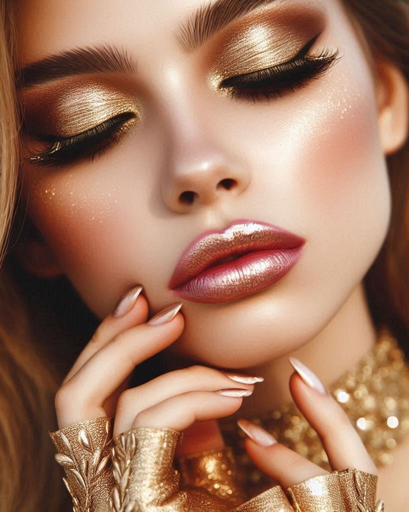 Subtle Shimmer to Golden Goddess: The beauty of gold eyeshadow lies in its versatility. Opt for a subtle shimmer for a touch of daytime elegance, or transform into a golden goddess with a dramatic smoky eye.