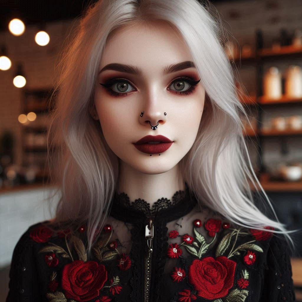 Gothic Makeup Look