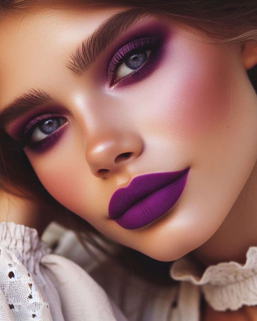 Beyond Fair Skin: Purple Lips for All Complexions: The beauty of purple lipsticks lies in their inclusivity. Experiment with cool and warm tones, sheer and opaque finishes, to find the perfect shade that flatters your unique skin tone.