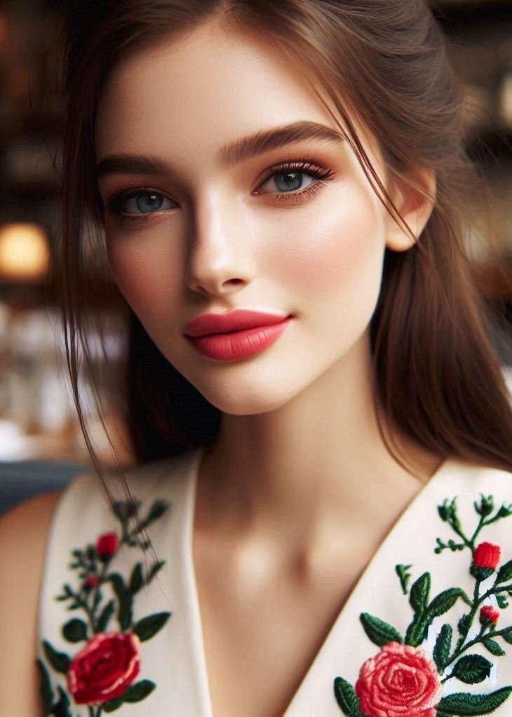 Nude Perfection: Achieve a barely-there look with a soft, nude-rose lip color. This versatile shade enhances your natural lip color and adds a touch of polish to any makeup look.