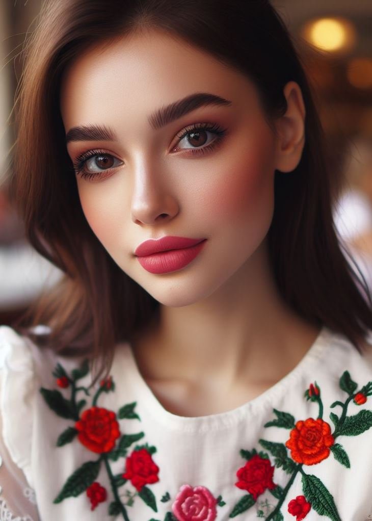 Rosy Romance: Embrace a timeless and feminine look with a soft, dusty rose lip color. Perfect for everyday wear, this shade adds a touch of natural flush and complements any skin tone.