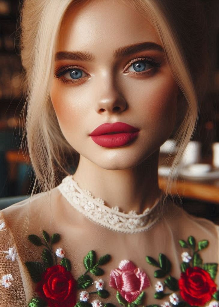 Ombre Delight: Create a dimensional look with a rose lip ombre. Apply a deeper shade to the outer corners of your lips and blend outwards with a lighter shade for a sultry and sophisticated effect.