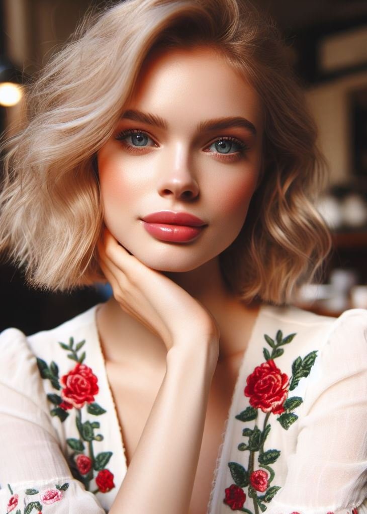 Blooming Beauty: Channel the delicate beauty of a rose with a fresh, petal pink lip color. Ideal for spring and summer, this shade adds a touch of youthful innocence to your look.