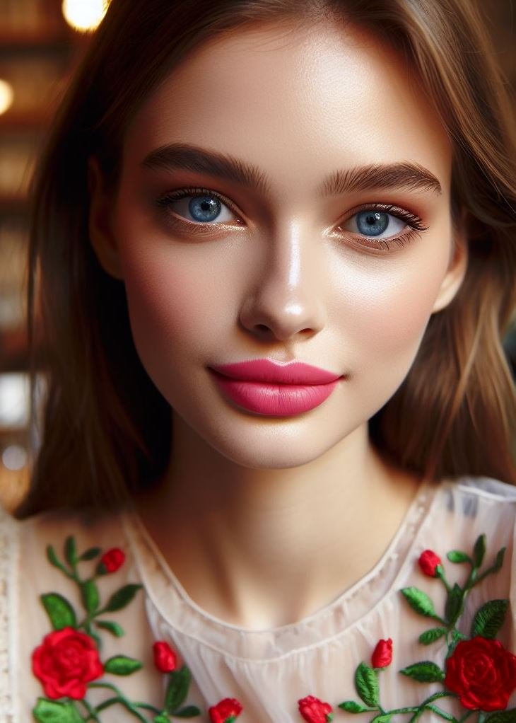 Channel your inner romantic with a classic baby pink rosy lip color. This timeless shade flatters most skin tones and adds a touch of sweetness to your look.