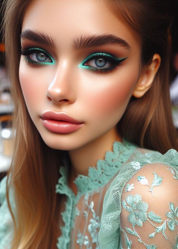 Green for Every Eye Color: Don't be afraid to experiment! Green eyeshadow complements a variety of eye colors, from brown to blue. Find your perfect shade for a truly unique look.