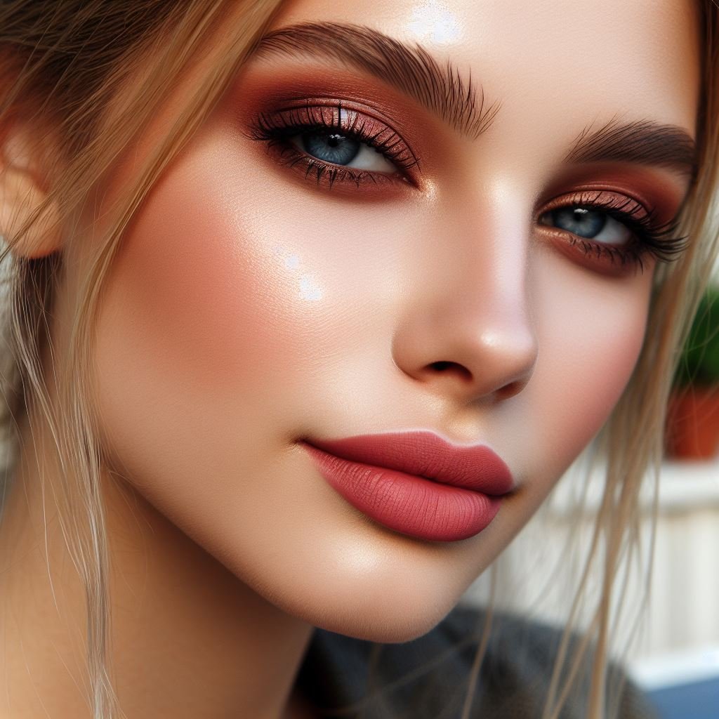 Fresh & Dewy: Embrace a "no makeup" makeup look with a barely-there nude gloss and a touch of peachy blush for a hint of color. Curl your lashes for a wide-eyed, youthful effect.