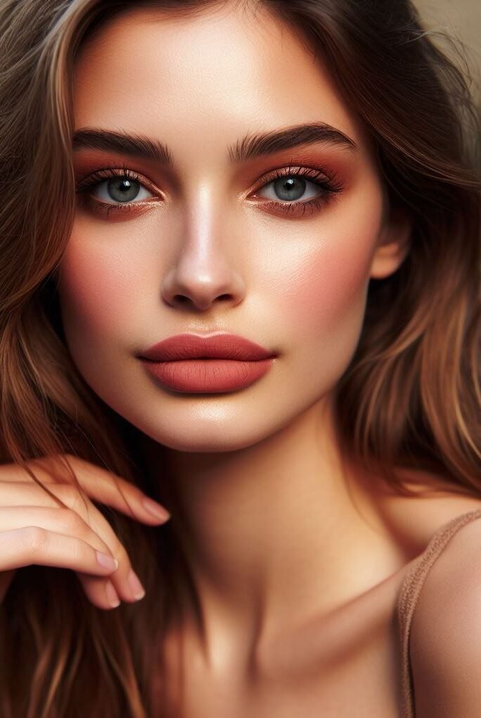 Strobe & Glow: Achieve a dewy, youthful look with a touch of strategic highlighting. Apply a lightweight foundation and concealer, then use a liquid highlighter on your cheekbones, brow bone, and cupid's bow. Keep your lips soft and natural with a sheer, glossy nude lip color.